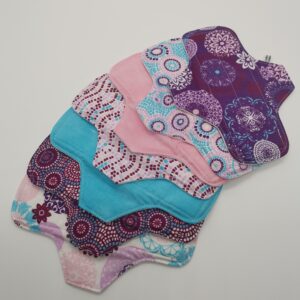 Stoffbinde "7er Set Mosaik" (ca. 20cm mit PUL)