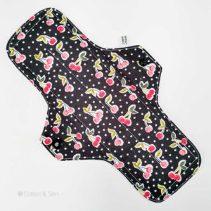 Stoffbinde "Black Cherry" (ca. 28cm mit PUL)