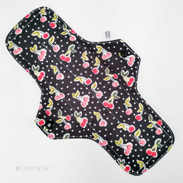 Stoffbinde "Black Cherry" (ca. 28cm mit PUL)