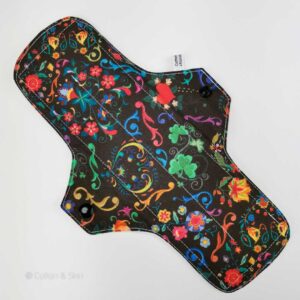 Stoffbinde "Barockes Muster mit Herz" (ca. 28cm mit PUL)