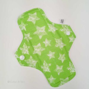 Stoffbinde "Stars Green" (ca. 20cm mit PUL)