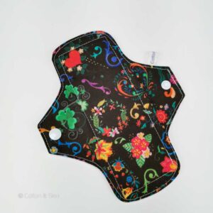 Slipeinlage "Muster mit Herz" (ca. 18cm)