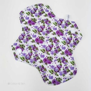 Slipeinlage "Lila Blumen" (ca. 18cm)