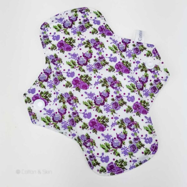 Slipeinlage "Lila Blumen" (ca. 18cm)