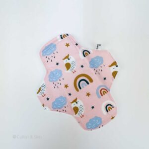 Slipeinlage "Eulen Rosa BIO" (ca.18cm)