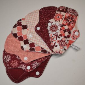 Tangaeinlage "7er Set Red2"