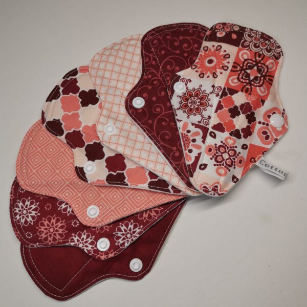 Tangaeinlage "7er Set Red2"