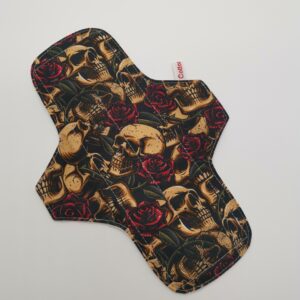 Stoffbinde "Skulls Beige" (ca. 24cm Plastikfrei)