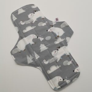 Stoffbinde "Eisbär Jersey BIO" (ca.24cm und PUL)