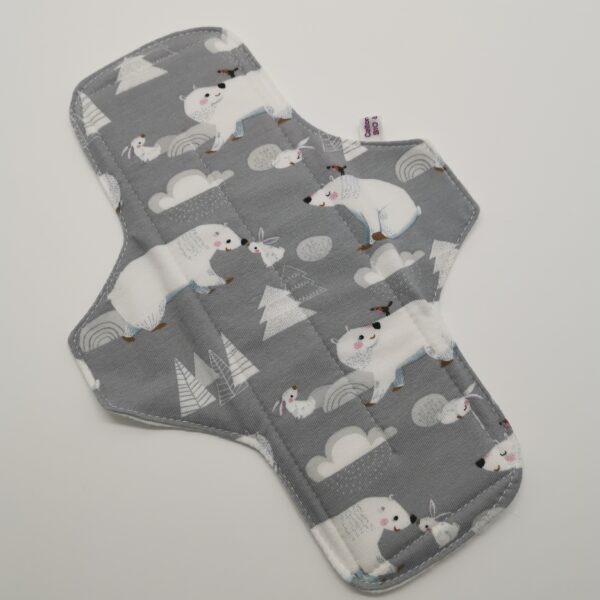 Stoffbinde "Eisbär Jersey BIO" (ca.24cm und PUL)