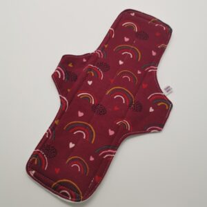 Stoffbinde "Regenbogen Bio Jersey" (ca. 28cm mit PUL)
