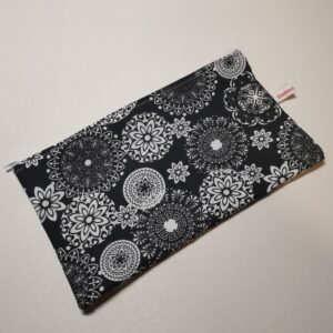 Stofftascherl "Mandala Black" ca.14cmx24cm
